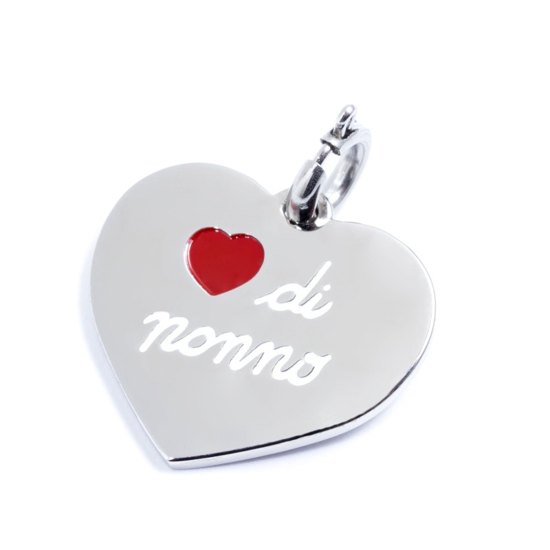 Charm cuore di nonno