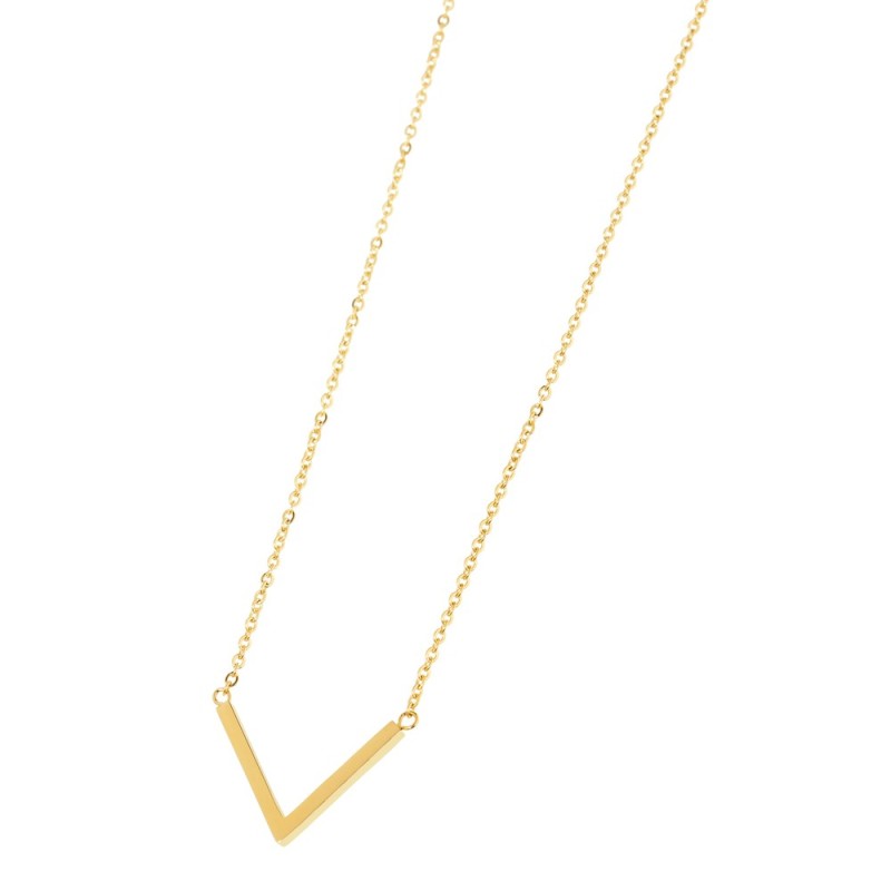 Collana con v