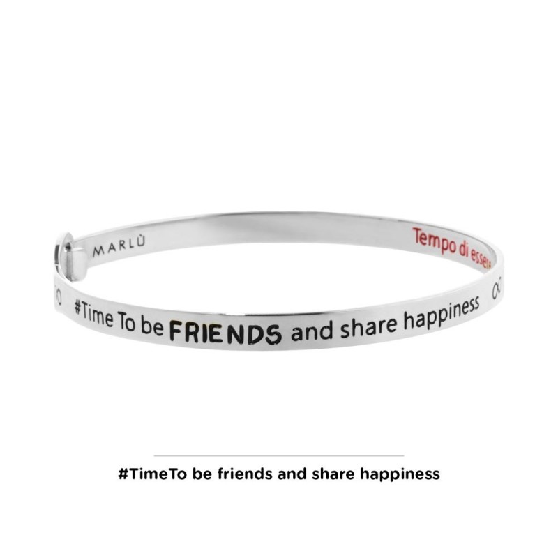 Bracciale rigido infinito