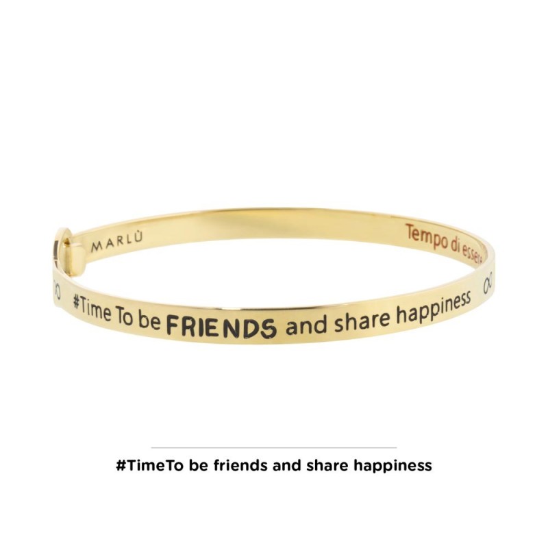 Bracciale rigido infinito