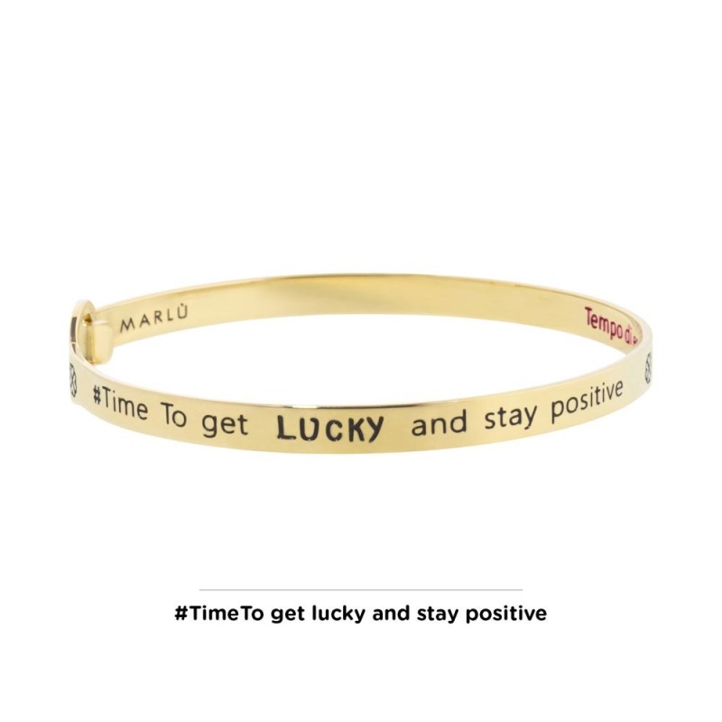 BRACCIALE RIGIDO QUJADRIFOGLIO