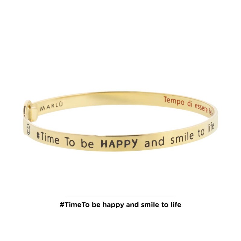 Bracciale rigido smile