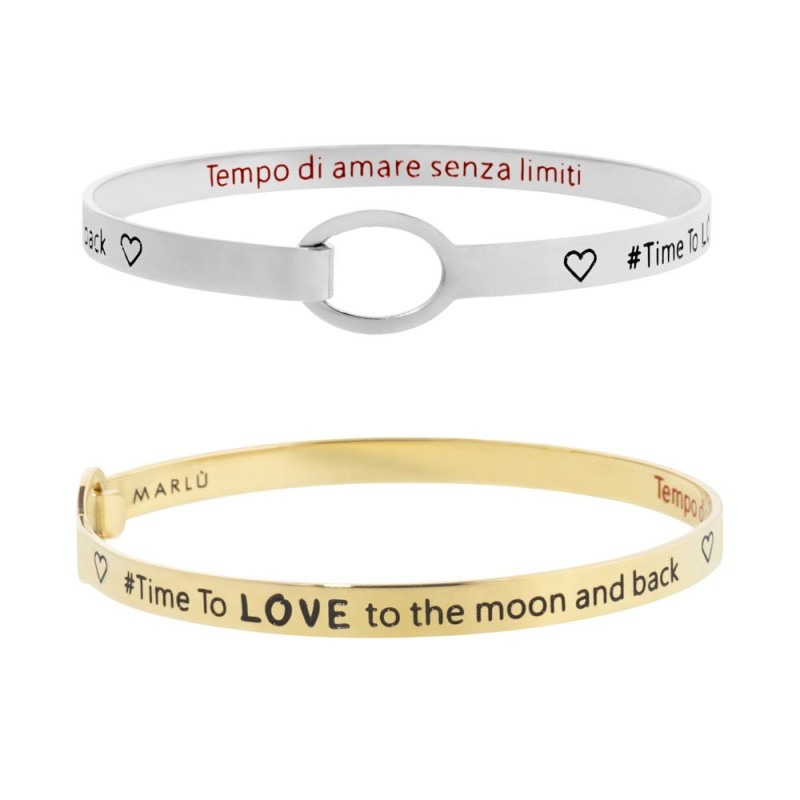 Bracciale rigido cuore