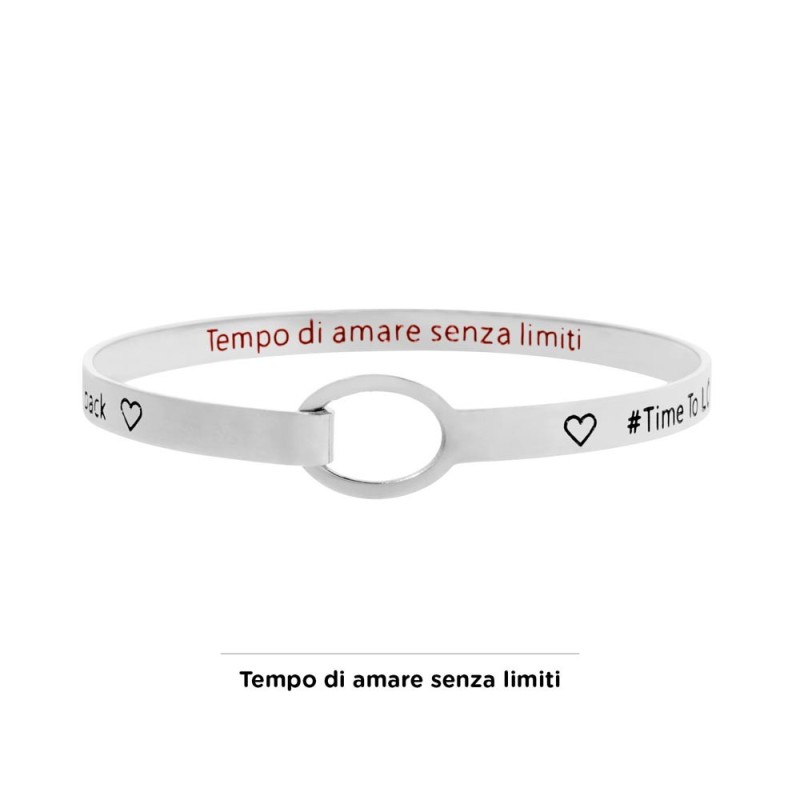 Bracciale rigido cuore