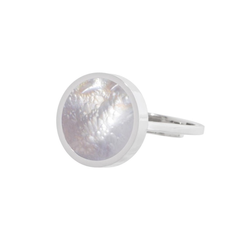 Anello con madreperla 14mm