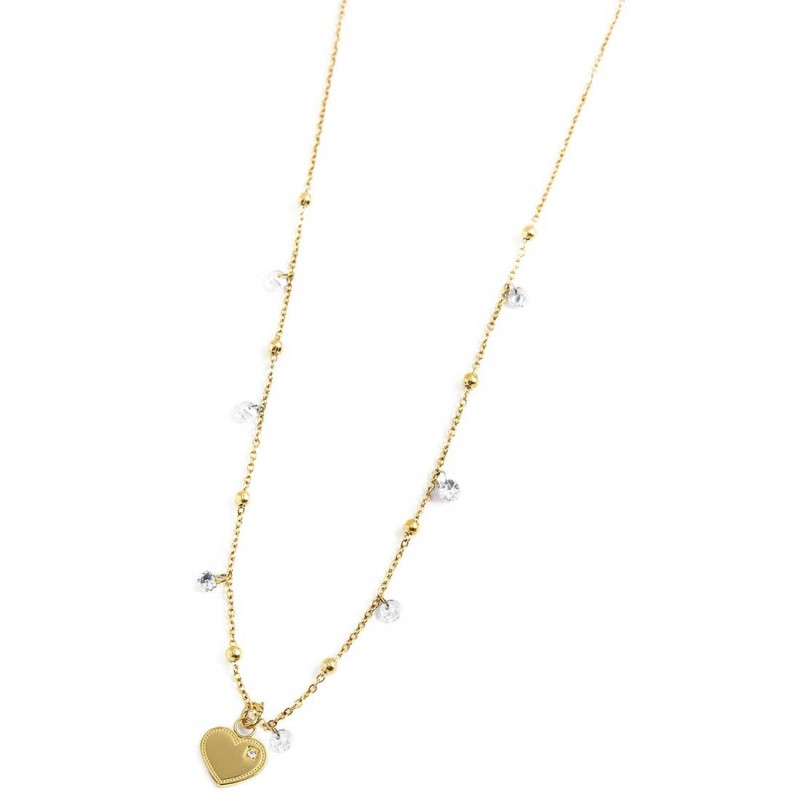 Collana con pendente cuore