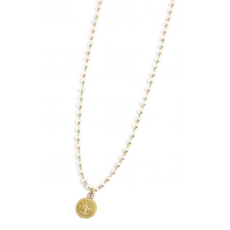 Collana con pendente albero dei valori