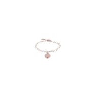 Bracciale con pendente cuore sorella