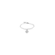 Bracciale con pendente cuore sorella