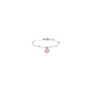 Bracciale con pendente cuore maestra