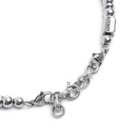 Bracciale sfere ematite 6mm