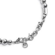 Bracciale sfere ematite 8mm