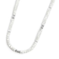 Collana con pietre a rondelle