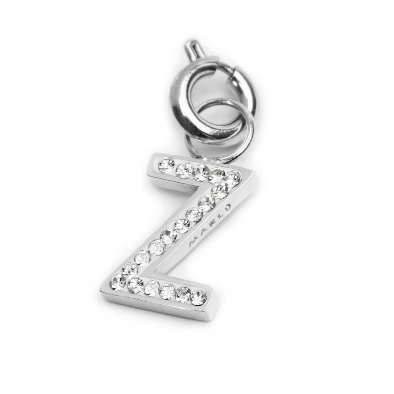 Charm lettera con cristalli