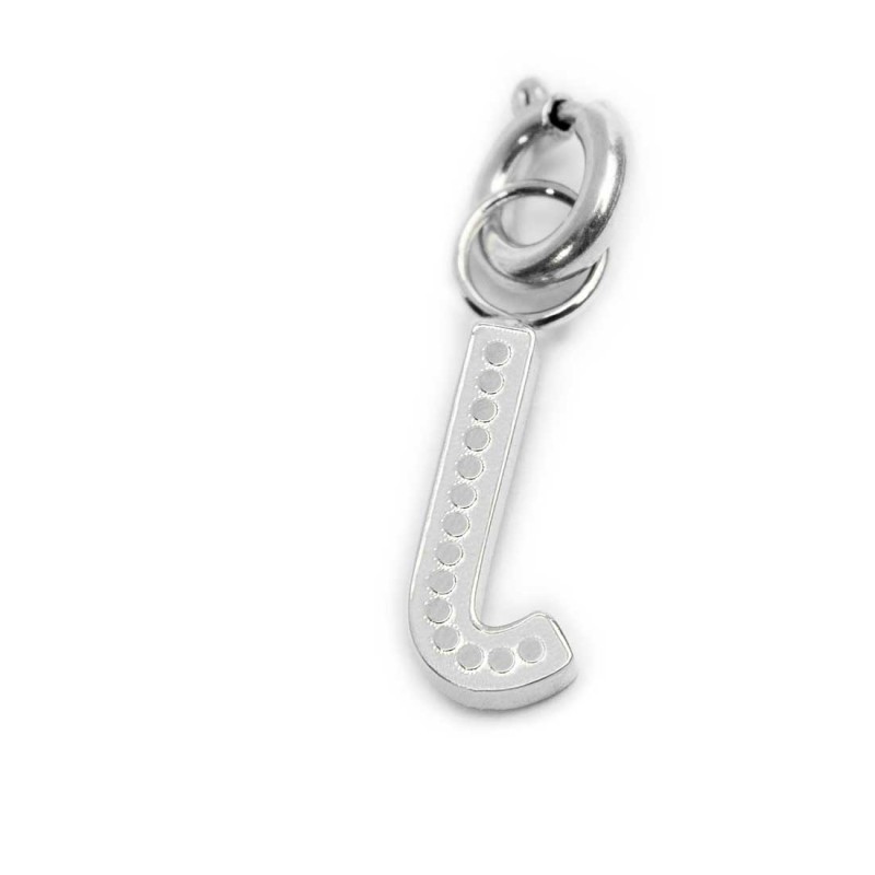 Charm lettera con cristalli