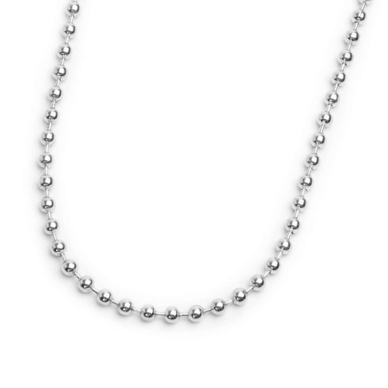 Collana catena a sfere