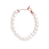 OR MONO CERCHIO CON PERLINE DI MADRE PERLE