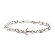 Bracciale con ancora catena marine