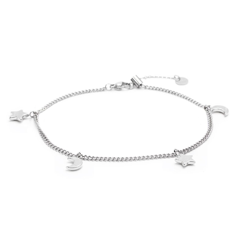 Cavigliera stella e luna