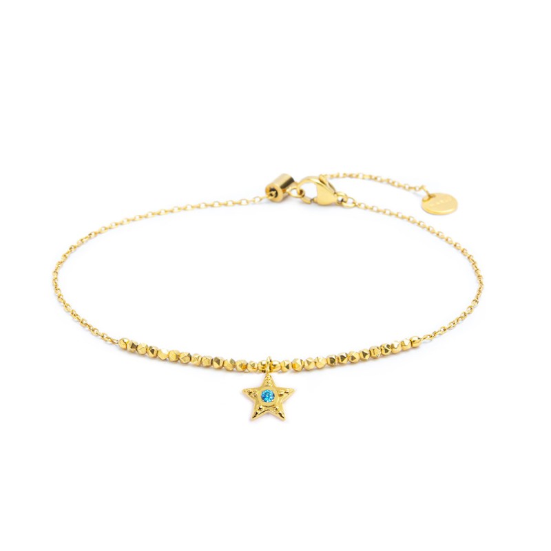 CAVIGLIERA STELLA PENDENTE ED EMATITE