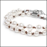 Bracciali con perle da 6 e 8 mm