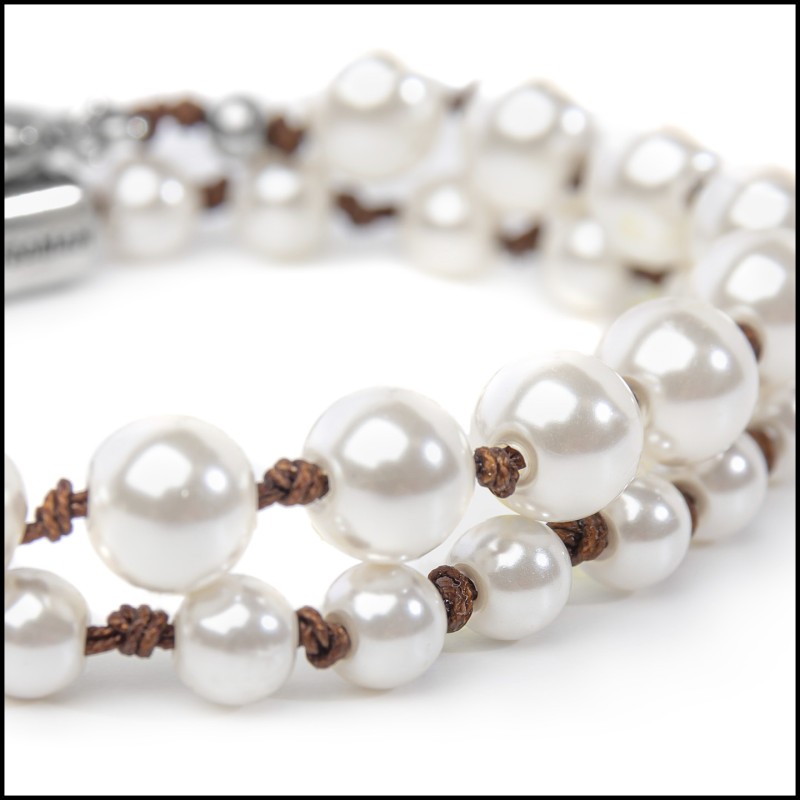 Bracciali con perle da 6 e 8 mm