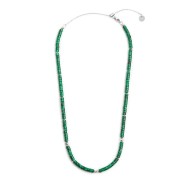 Collana con pendente e collana con pietre a rondelle