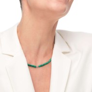 Collana con pendente e collana con pietre a rondelle