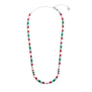 Collana con pendente e collana con pietre a rondelle