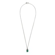 Collana con pendente e collana con pietre a rondelle