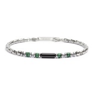 Bracciale elementi in pietra e bracciale con pietra centrale