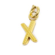 Bracciale con perle di fiume e bracciale a sfere con charm lettera cristalli