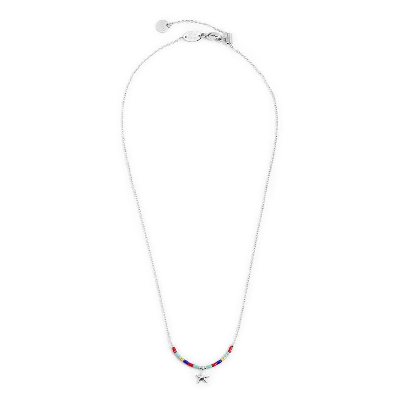 Collana stella marina e miyuki