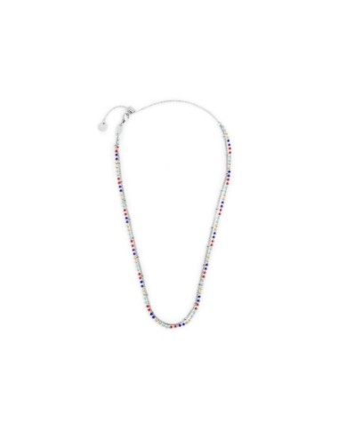 Collana catena grumetta e miyuki