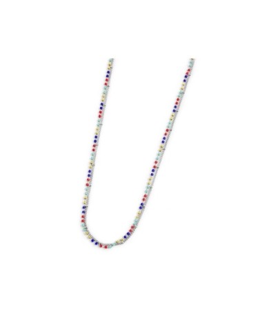 Collana catena grumetta e miyuki