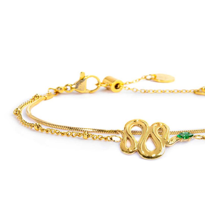 BR DOPPIA CATENA E SERPENTE PEND