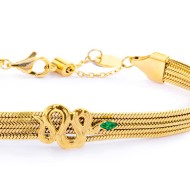 BR CATENA MULTIFILO CON SERPENTE CENTRALE