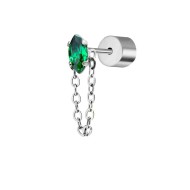 OR MONO CON CZ E CATENA PENDENTE