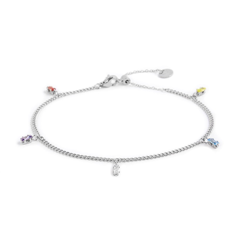 CAVIGLIERA Cz BAGUETTE COLORATI