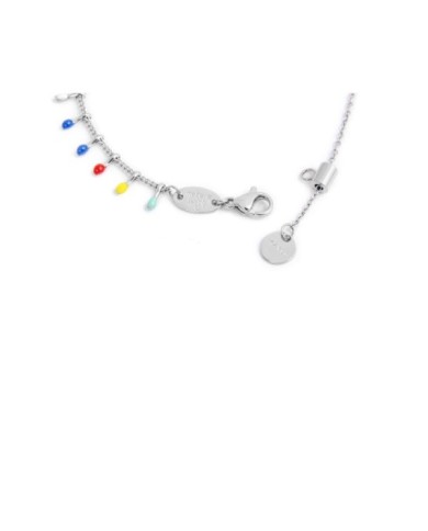 Bracciale con pendenti smaltati