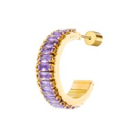 OR MONO CERCHIO TENNIS BAGUETTE