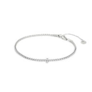 Cavigliera tennis zircone centrale