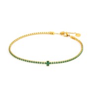 CAVIGLIERA TENNIS CON CZ 2MM