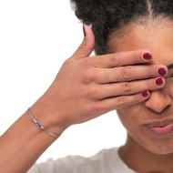 Bracciali con zircone baguette