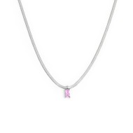 Collane con zircone baguette