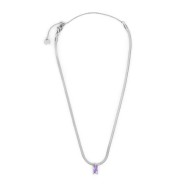 Collana con zircone baguette e collana tennis zirconi baguette