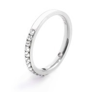 Anello con zirconi e smalto