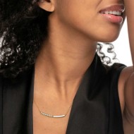 COLLANA CON CZ E SMALTO