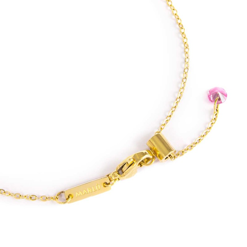 COLLANA CON CZ E SMALTO