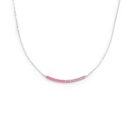 COLLANA CON CZ E SMALTO